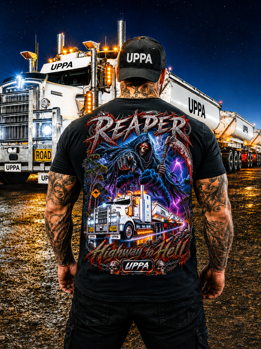 HIGHWAY TO HELL REAPER TEE