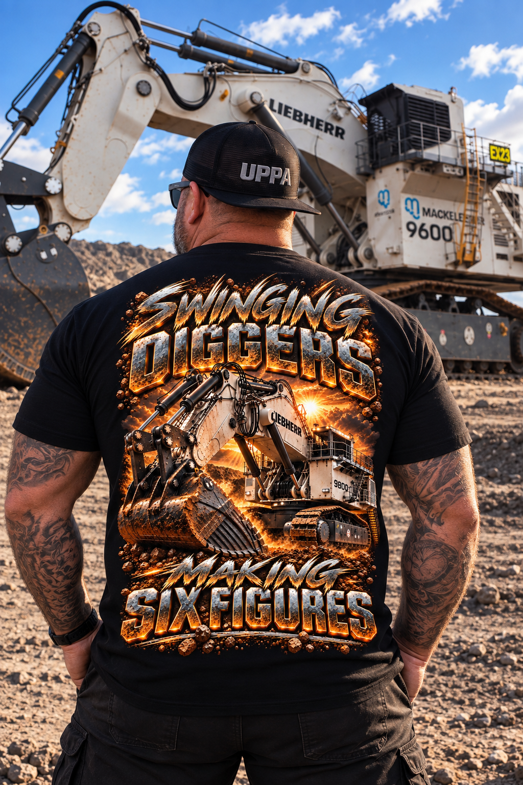 SWINGING DIGGERS TEE