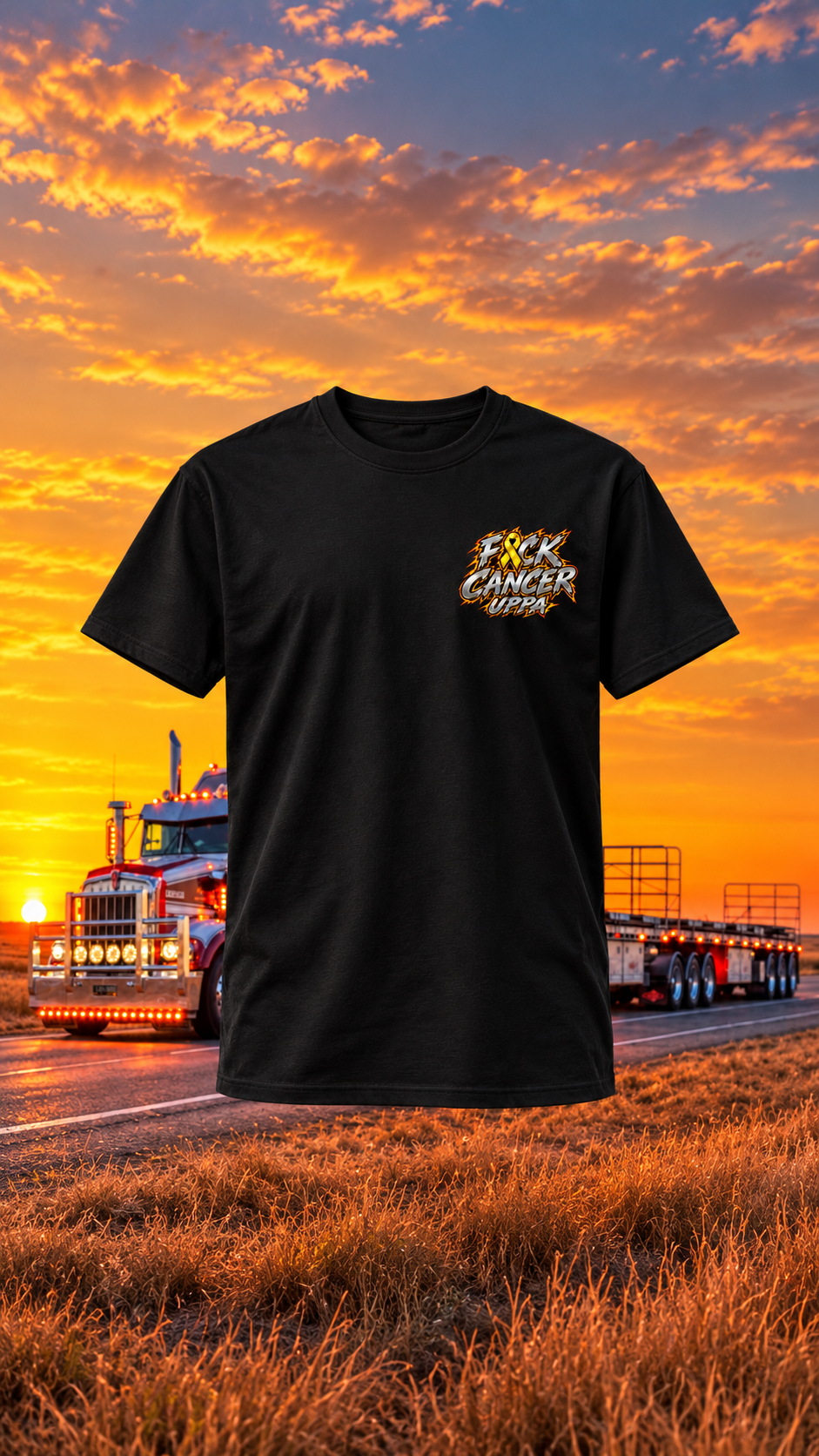 FK CANCER YELLOW  EDITION TEE