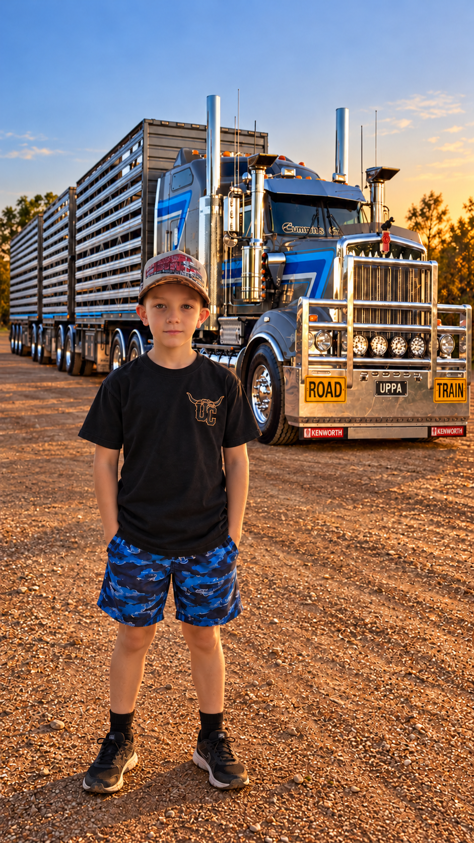 KIDS COUNTRY STRONG TEE
