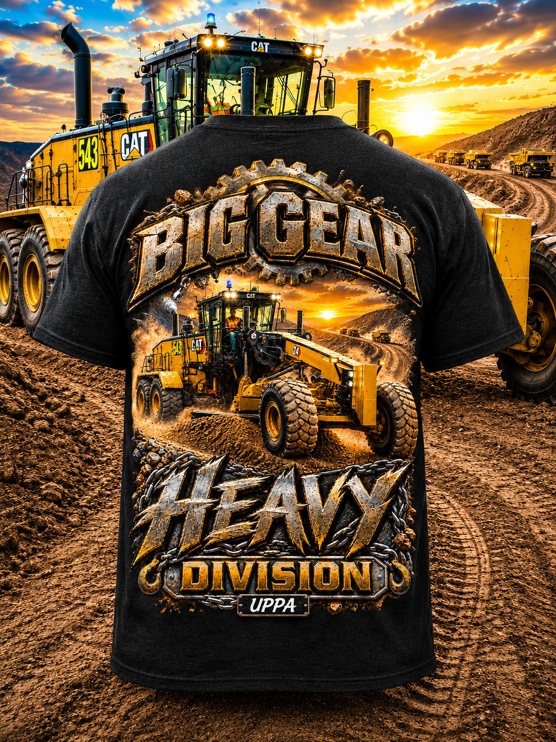 BIG GEAR GRADER TEE
