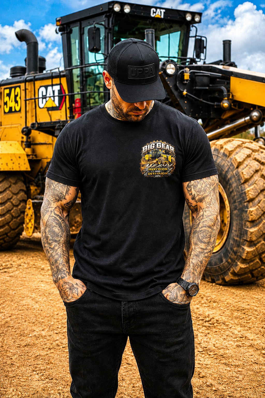 BIG GEAR GRADER TEE