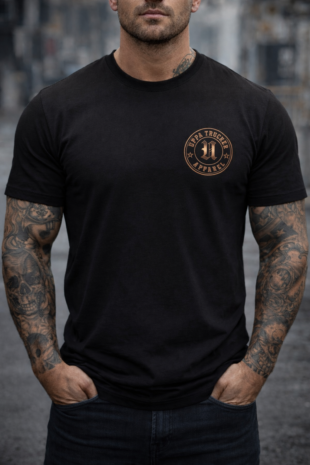 BLACK DOG TEE